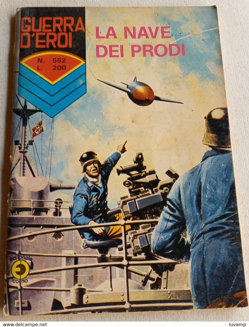 GUERRA D'EROI  -EDIZIONI  CORNO  N. 552 ( CART 38) - Guerra 1939-45