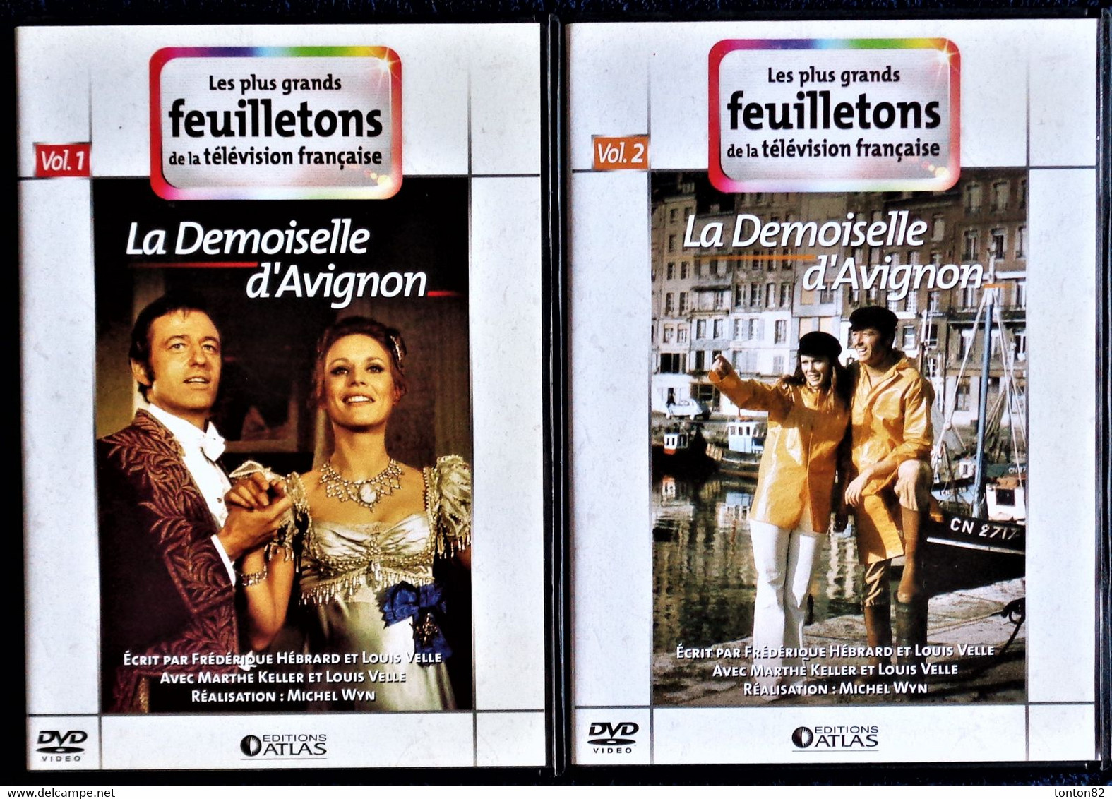 La Demoiselle D'Avignon - Vol. 1 & 2 - Louis Velle - Marthe Keller . - TV-Serien