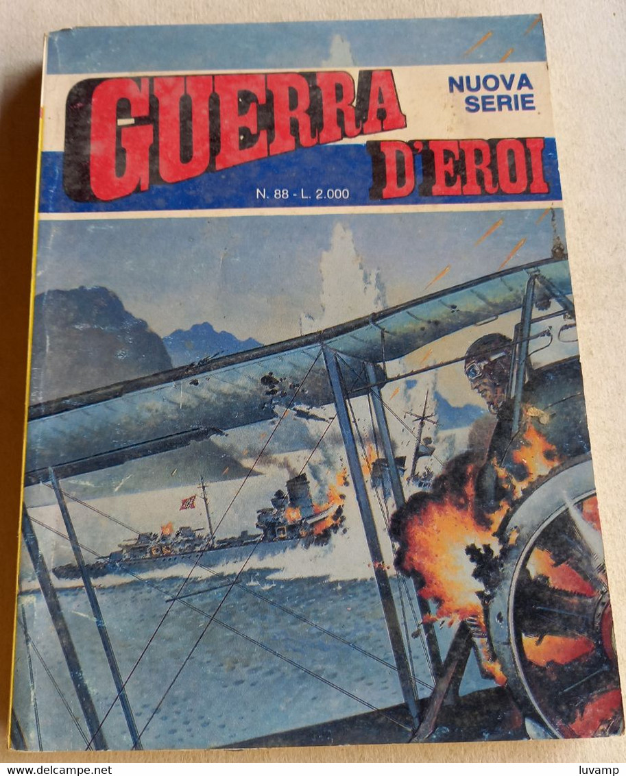 GUERRA D'EROI   SECONDA SERIE -EDIZIONI  GARDEN  N. 88 ( CART 38) - War 1939-45