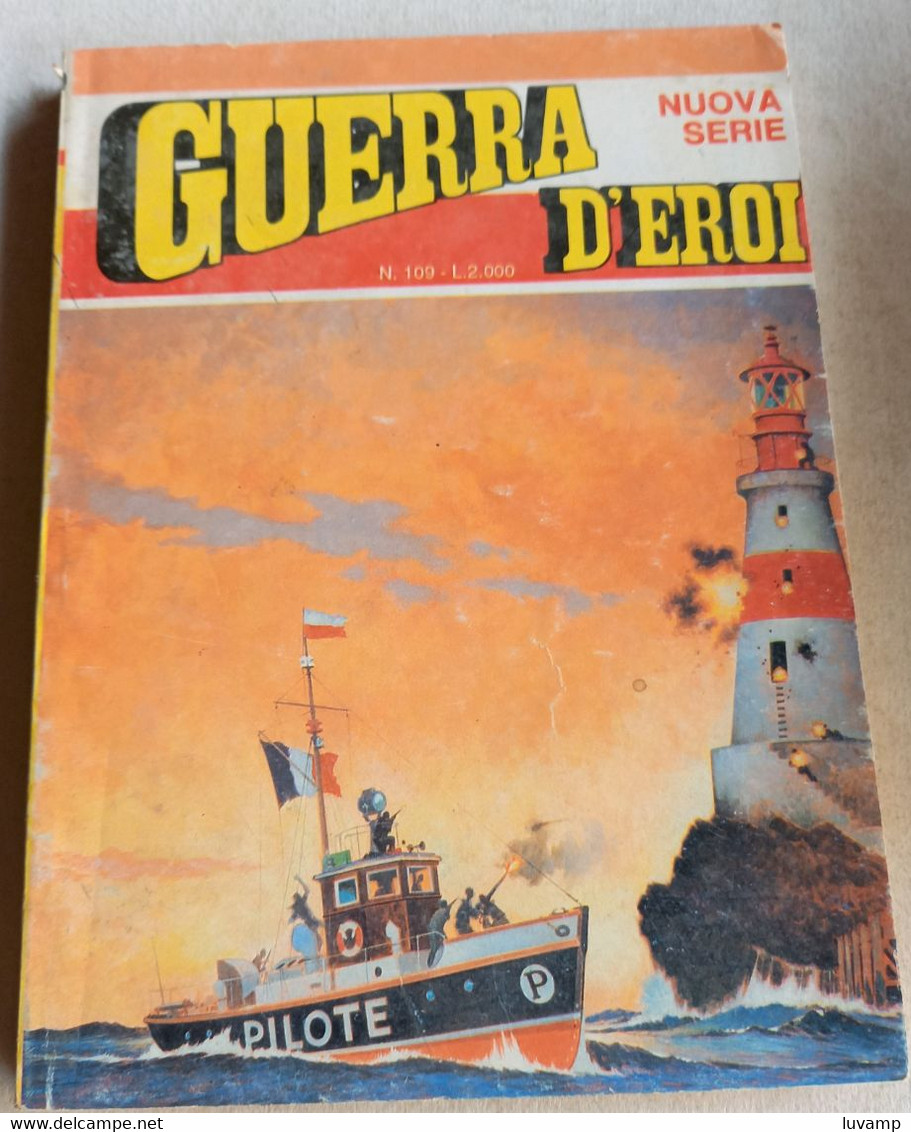 GUERRA D'EROI   SECONDA SERIE -EDIZIONI  GARDEN  N. 109 ( CART 38) - Weltkrieg 1939-45