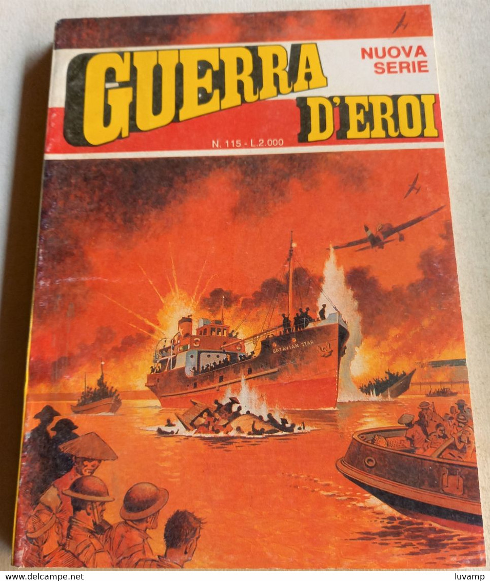 GUERRA D'EROI   SECONDA SERIE -EDIZIONI  GARDEN  N. 115 ( CART 38) - Guerra 1939-45