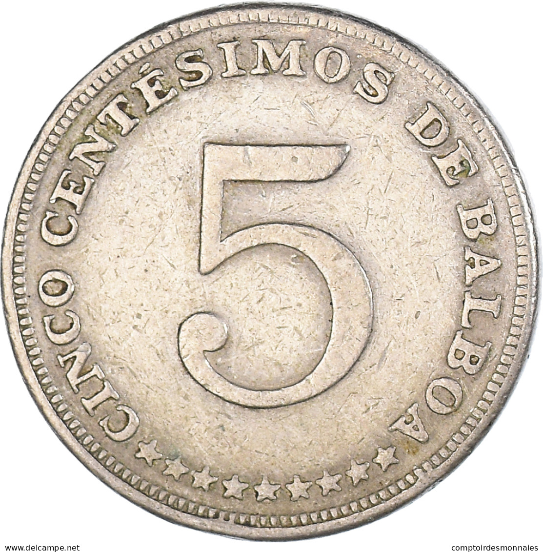Monnaie, Panama, 5 Centesimos, 1968 - Panama