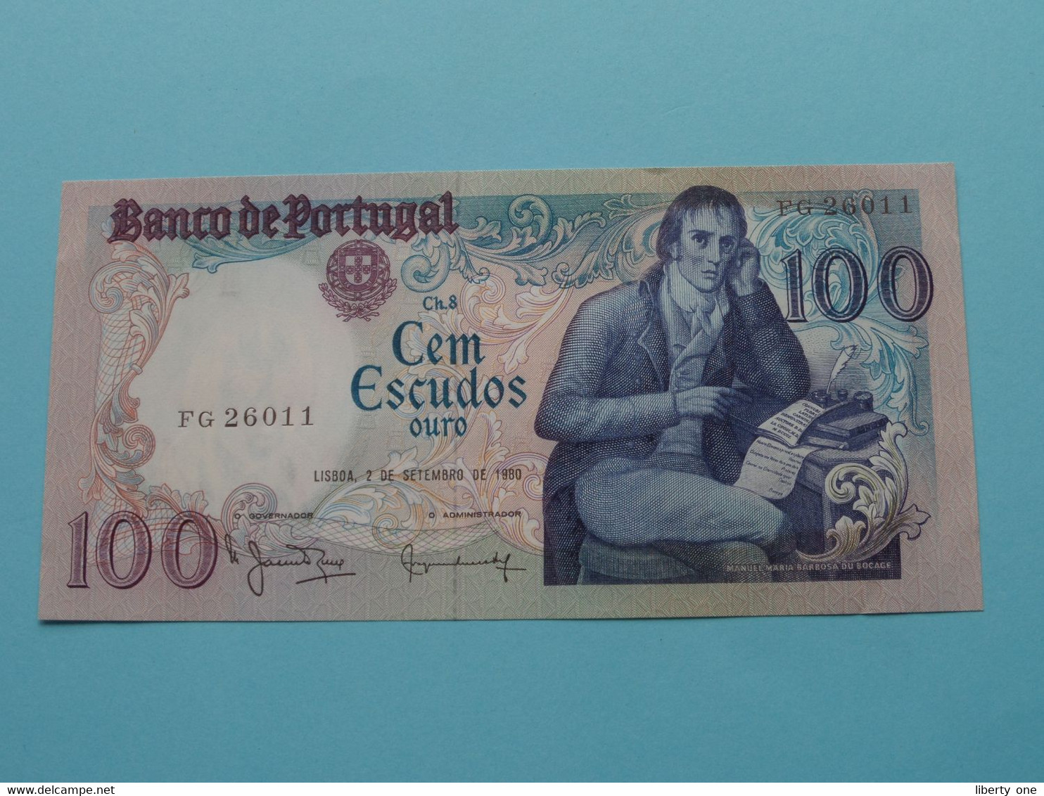 100 Cem ESCUDOS Ouro - 1980 ( FG26011 ) Banco De Portugal ( For Grade, Please See Photo ) UNC ! - Portugal