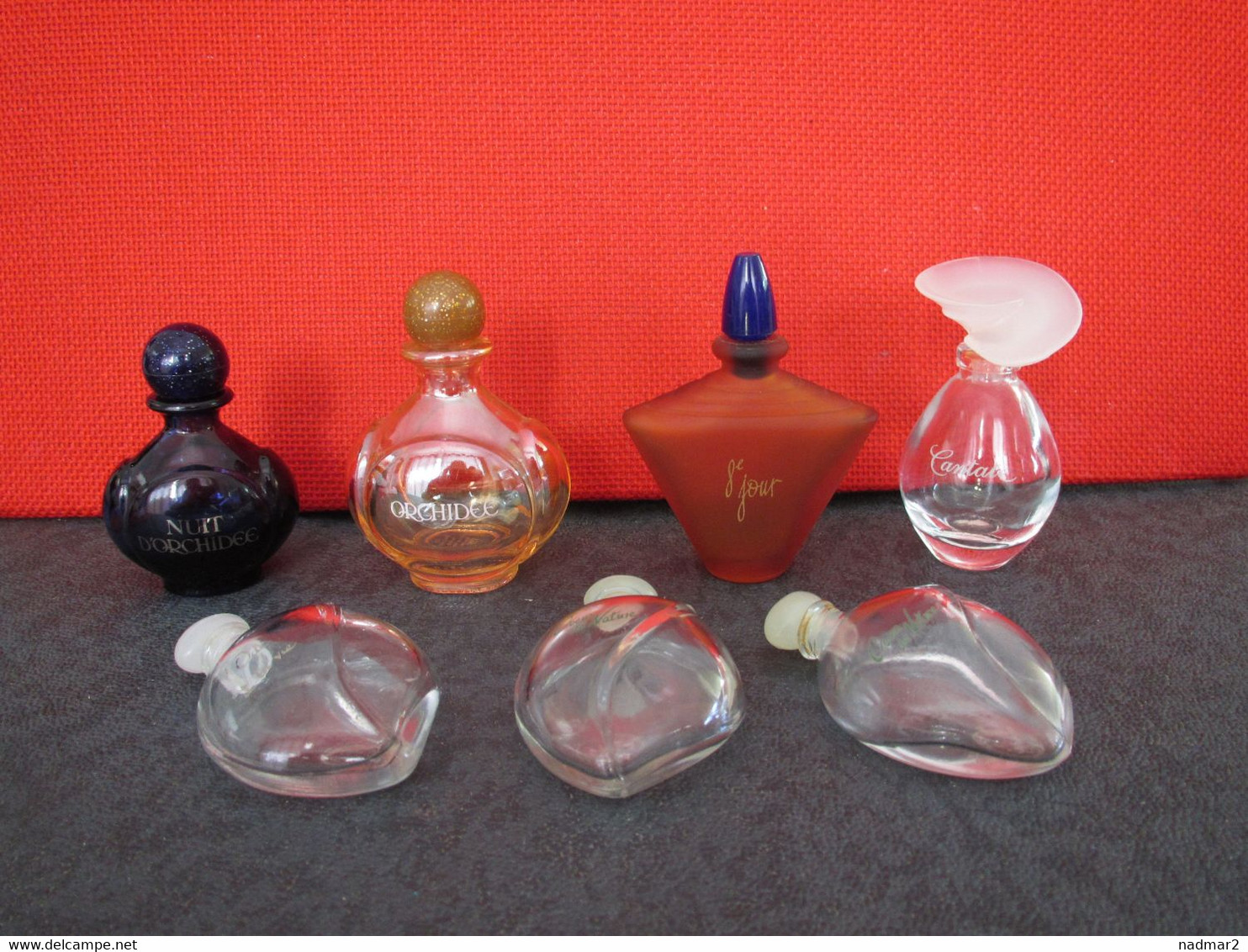 Yves Rocher Parfums échantillon Miniature Lot De 7 - Miniatures Womens' Fragrances (without Box)