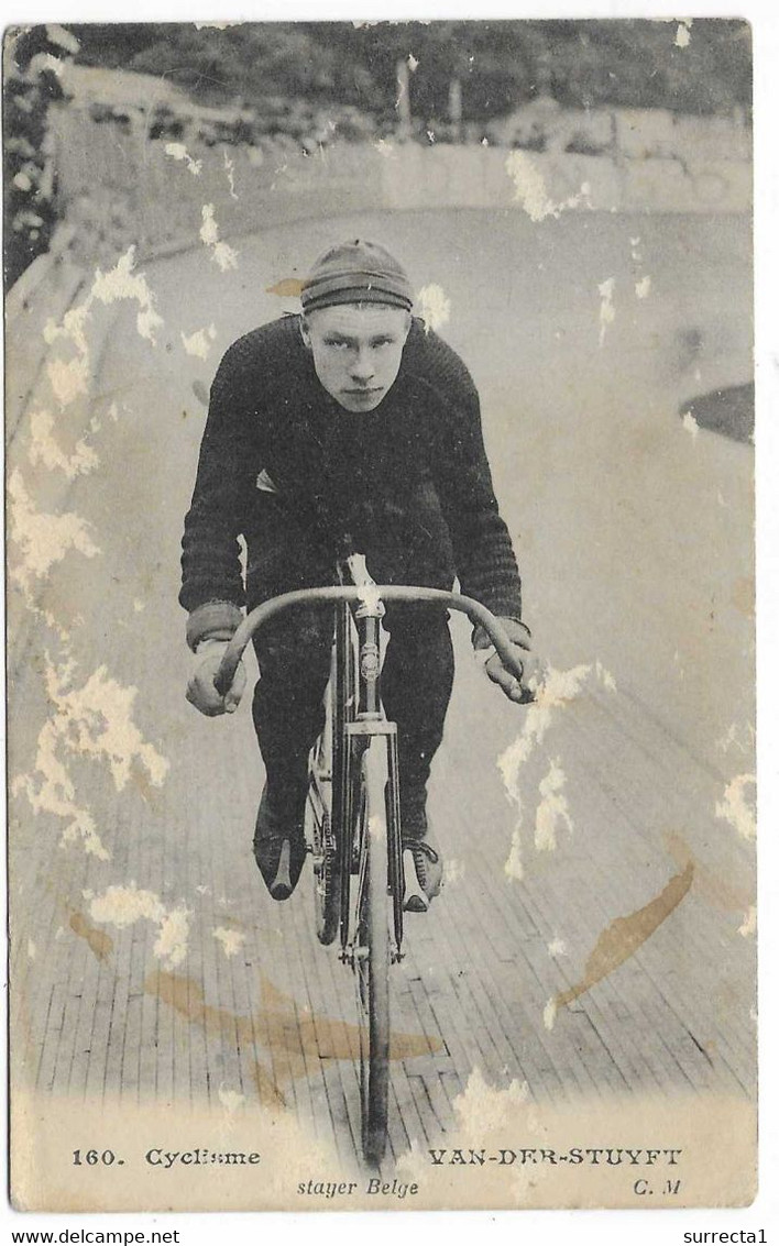 CPA Cyclisme VAN DER STUYFT (Albrecht) Stayer Belge (demi-fond) / Né En 1883 / Ed Artistique Paris - Deportes & Turismo