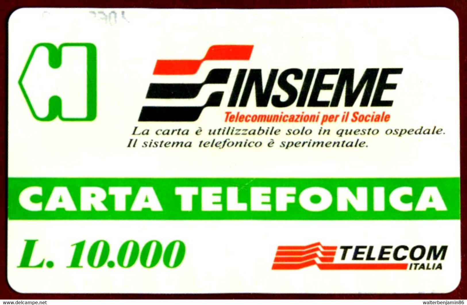 C&C 4681 SCHEDA TELEFONICA PROGETTO INSIEME (CODE 07/) ALTO ADIGE 2^A QUALITA' - Special Uses