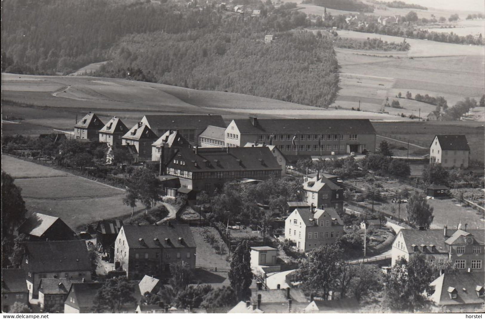 D-08324 Bockau  (Erzgebirge) - Alte Ansicht - Polytechnische Oberschule  ( Echt Foto) - Bockau