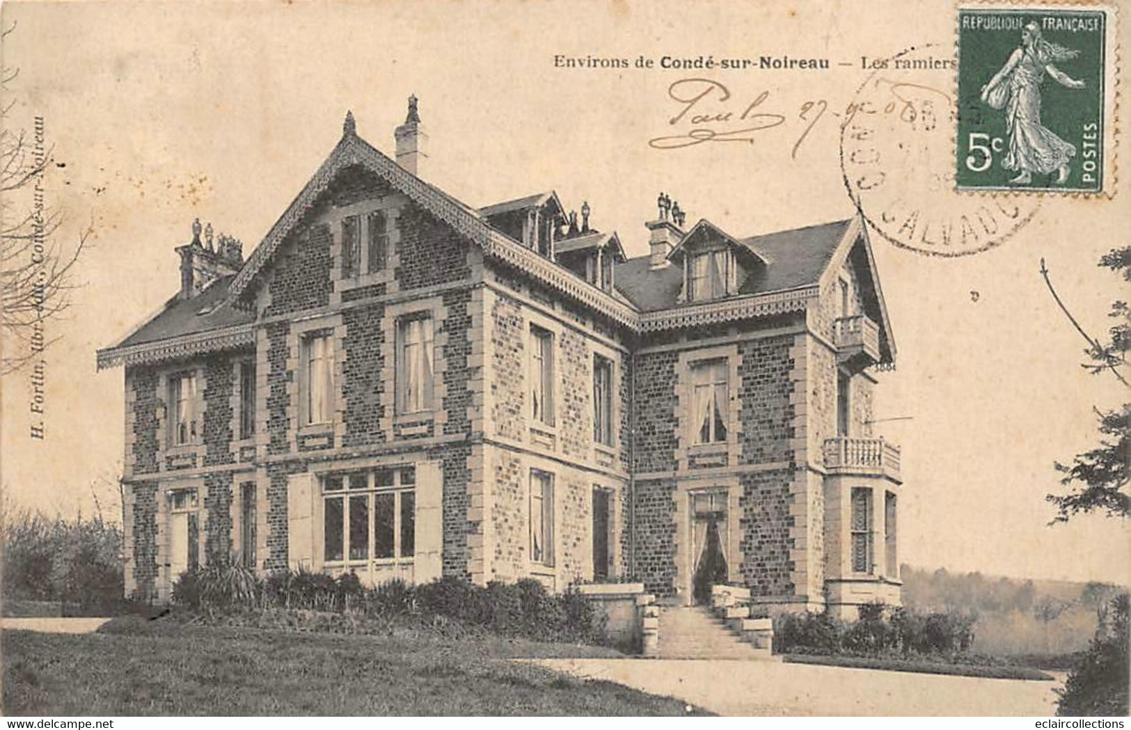 Condé Sur Noireau         14         Villa "Les Ramiers" ..          (voir Scan) - Altri & Non Classificati