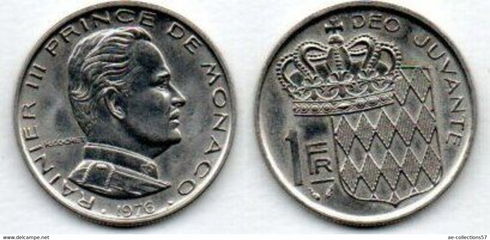 Monaco  1 Franc 1976 SUP - 1960-2001 Francos Nuevos