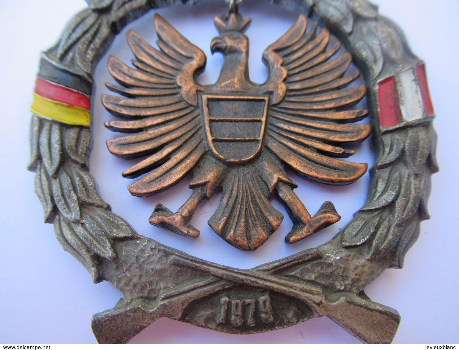 Médaille Souvenir/Journée De Randonnée/9éme International/ REIBEN/ Allemagne/ TIR/Avec Croix Allemande/1979       SPO389 - Luchtmacht
