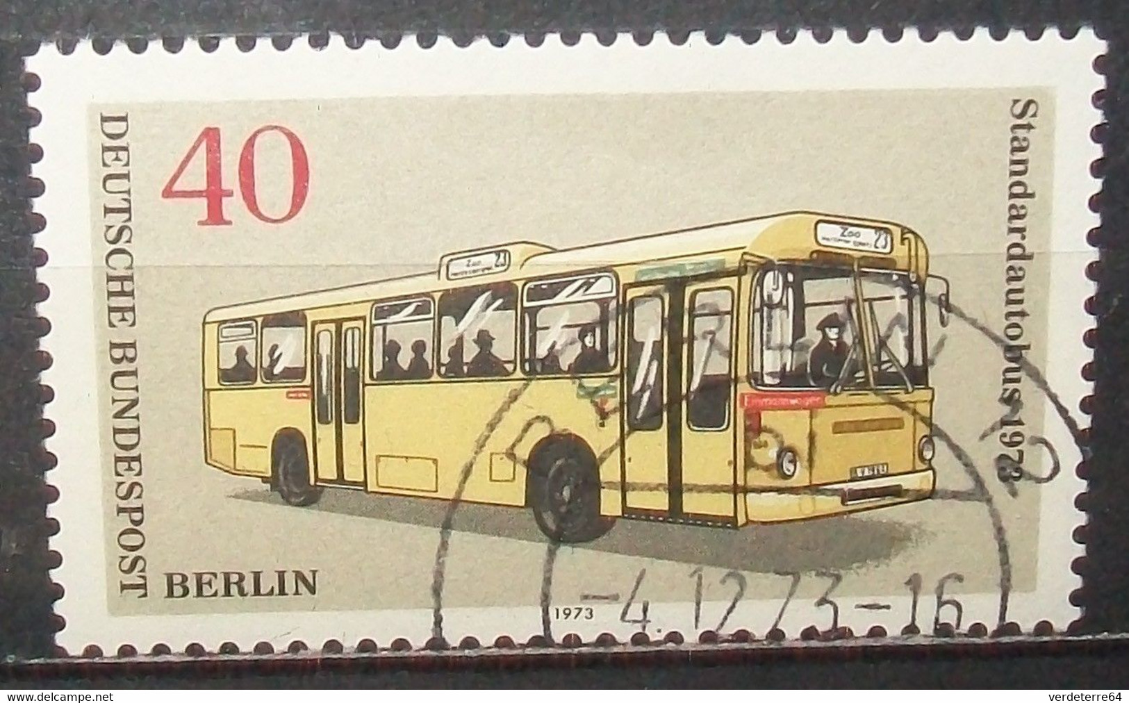 N°1226L TIMBRE REPUBLIQUE FEDERALE BERLIN OBLITERE - Gebraucht