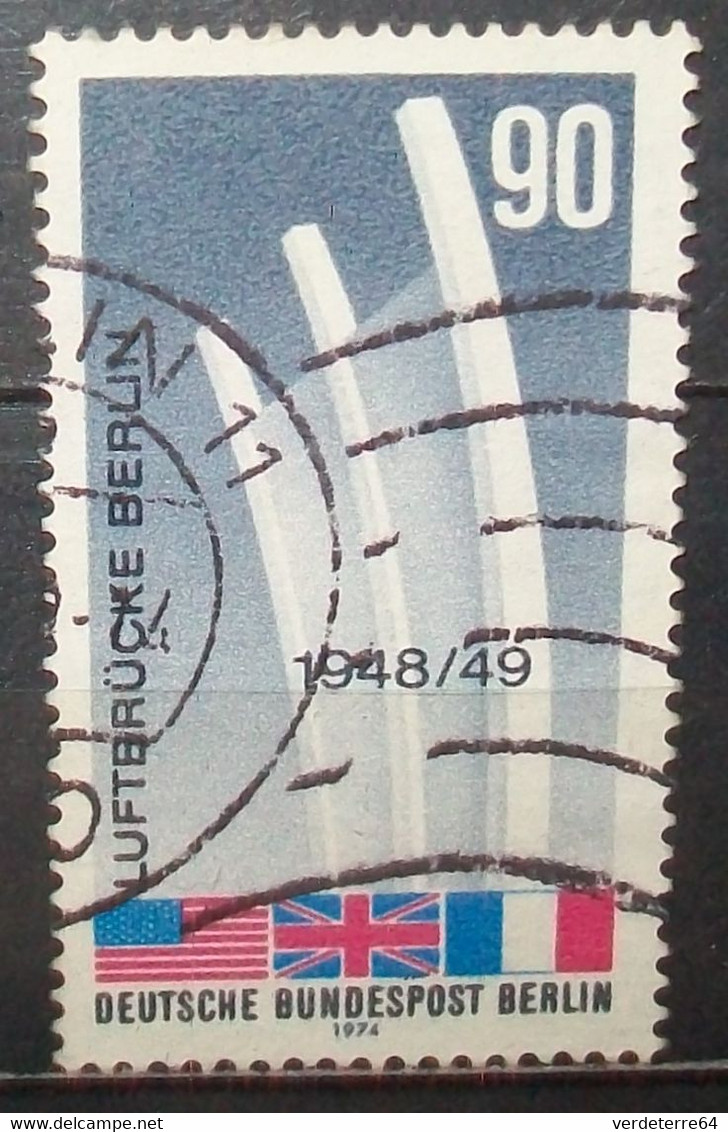 N°1227L TIMBRE REPUBLIQUE FEDERALE BERLIN OBLITERE - Gebraucht