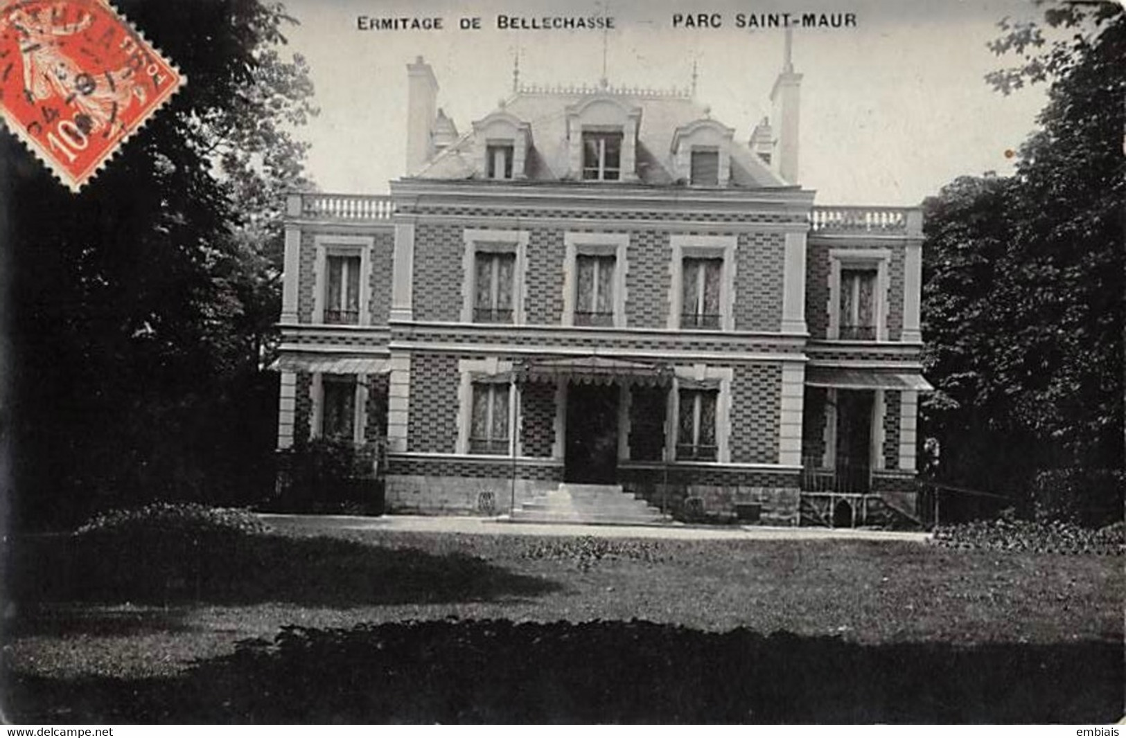 94 PARC SAINT MAUR - Carte Photo Ermitage De Bellechasse - Saint Maur Des Fosses