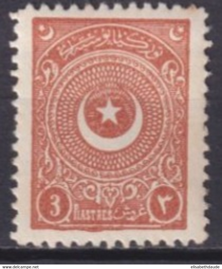 TURQUIE - 1923 - YVERT N°673a DENTELE 11 ! ** MNH (PETITES ROUSSEURS) - COTE Pour * = 150 EUR - Nuovi