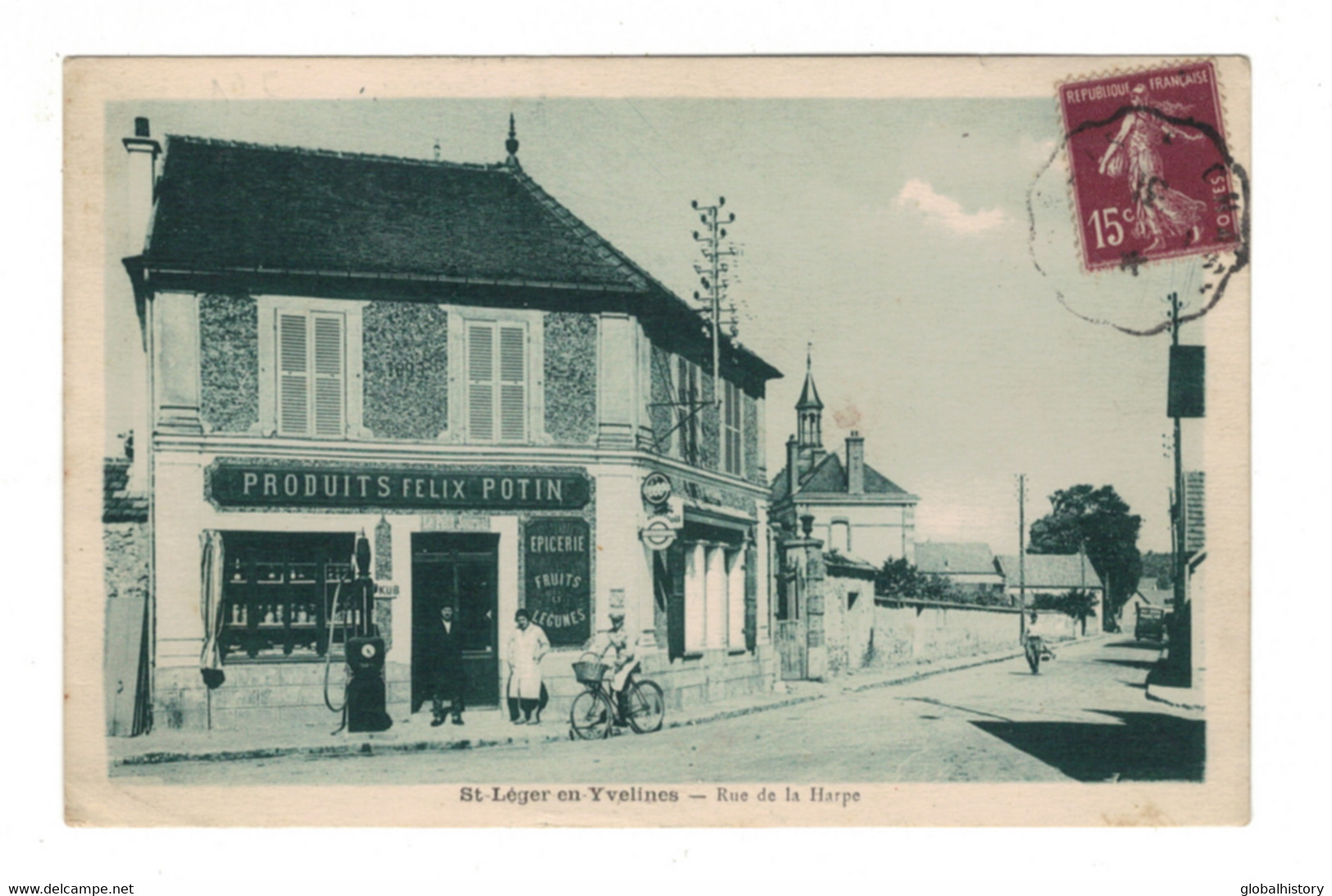 DH1000 - Dep.78 - St. LÉGER En YVELINES - RUE DE LA HARPE - "PRODUITS FELIX POTIN" - St. Leger En Yvelines