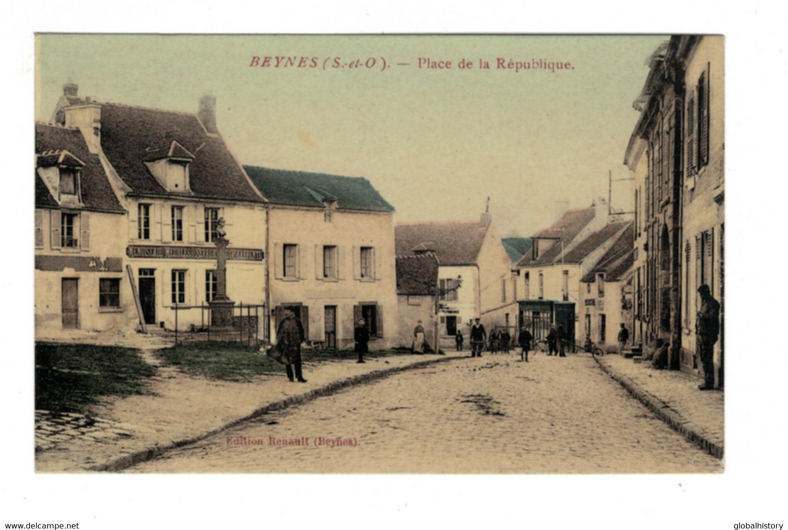 DH1002 - Dep.78 - BEYNES (S. Et O.) - PLACE DE LA RÉPUBLIQUE - EDITION RENAULT - Beynes