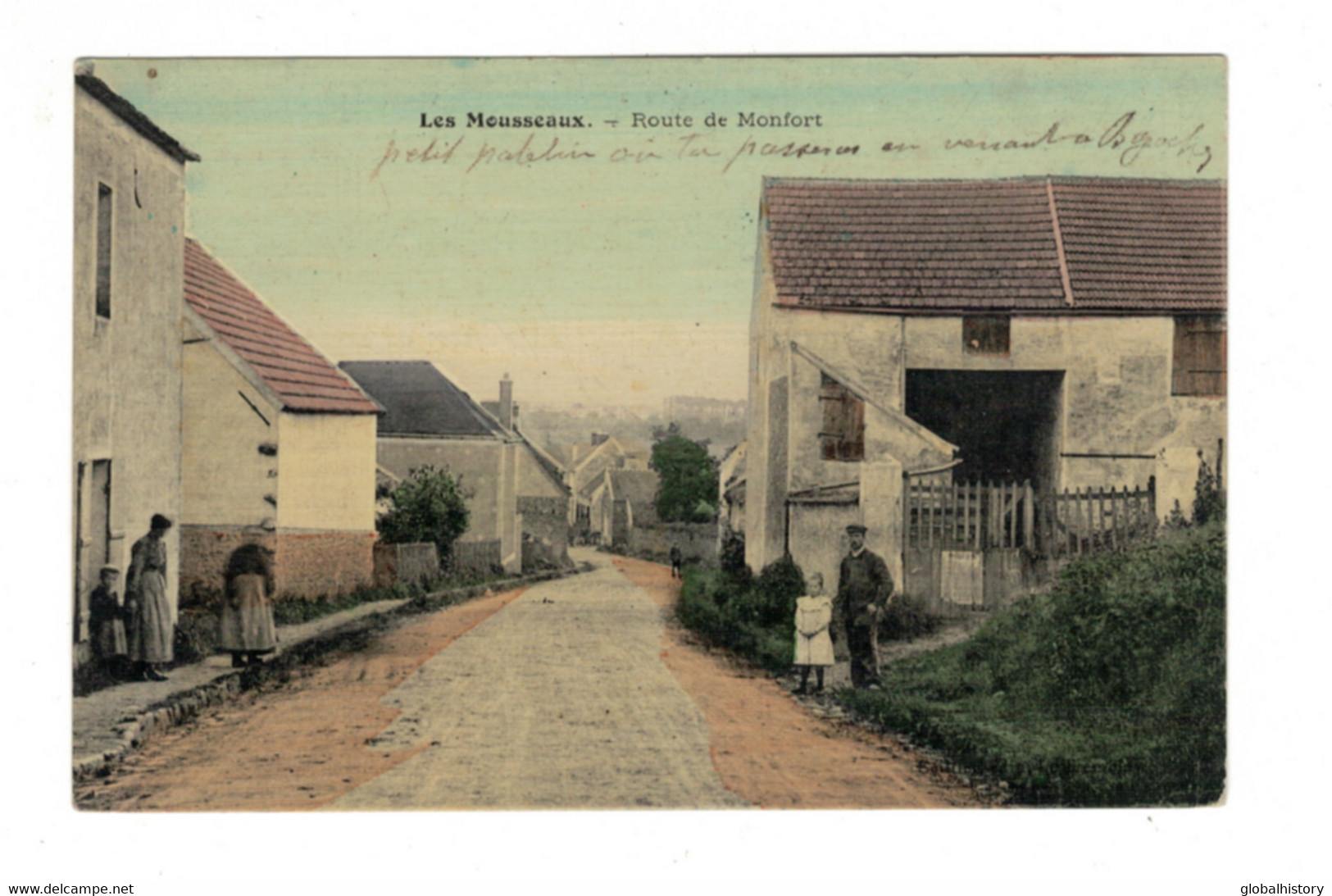 DH1016 - Dep.78 - LES MOUSSEAUX - ROUTE DE MONFORT - Les Mureaux