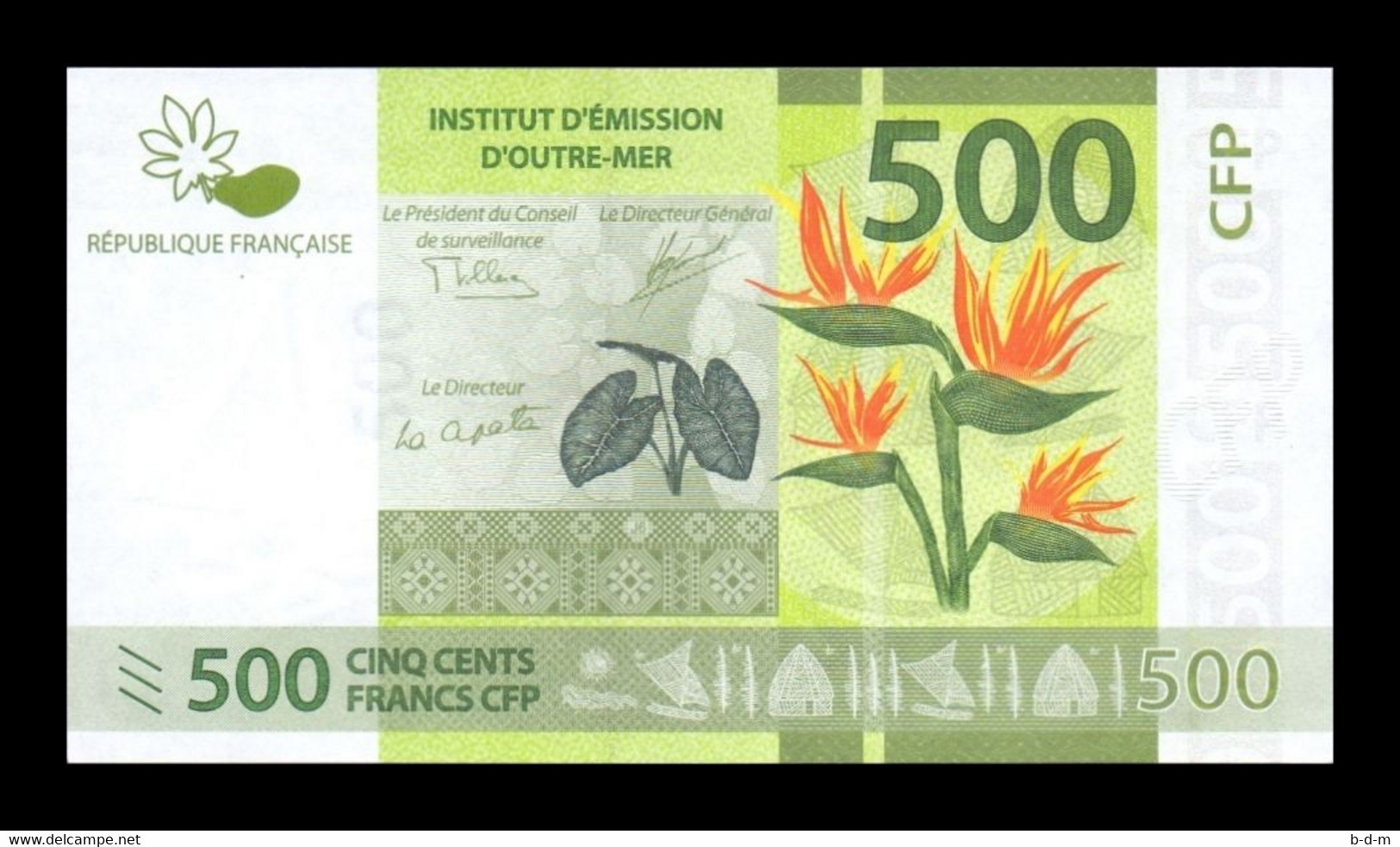 Territorios Franceses Del Pacífico French Pacific Territories 500 Francs 2014 (2020) Pick 5b SC UNC - Frans Pacific Gebieden (1992-...)