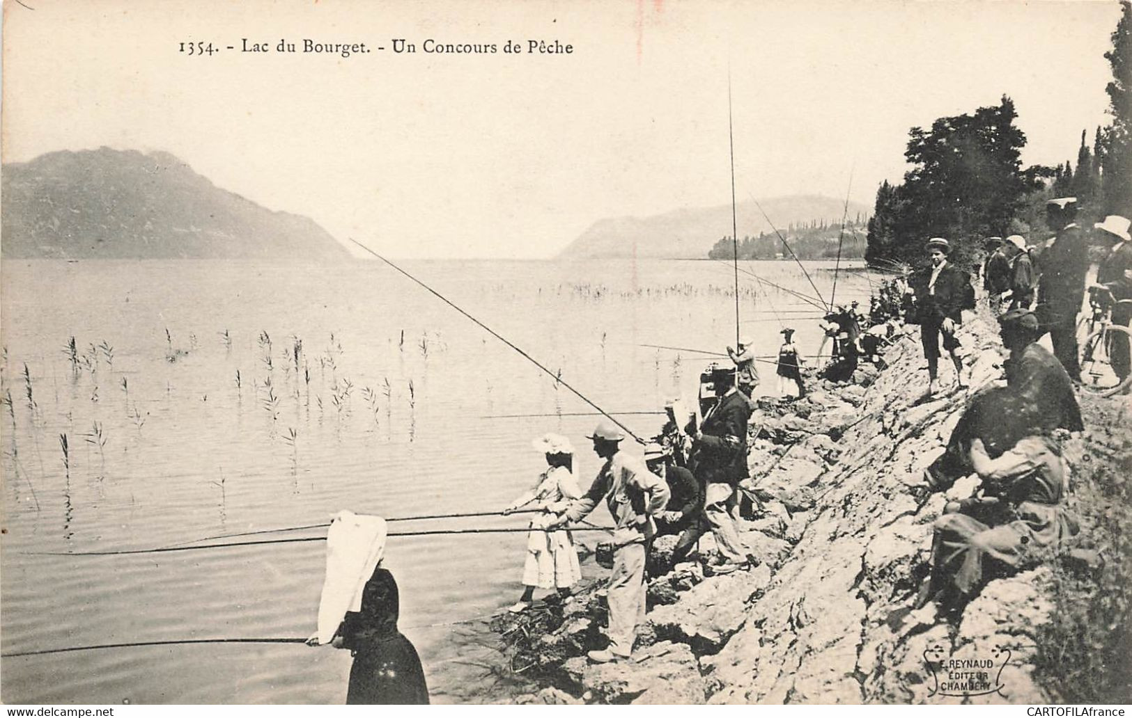 Lac Du Bourget Un Concours De Pêche - Other & Unclassified