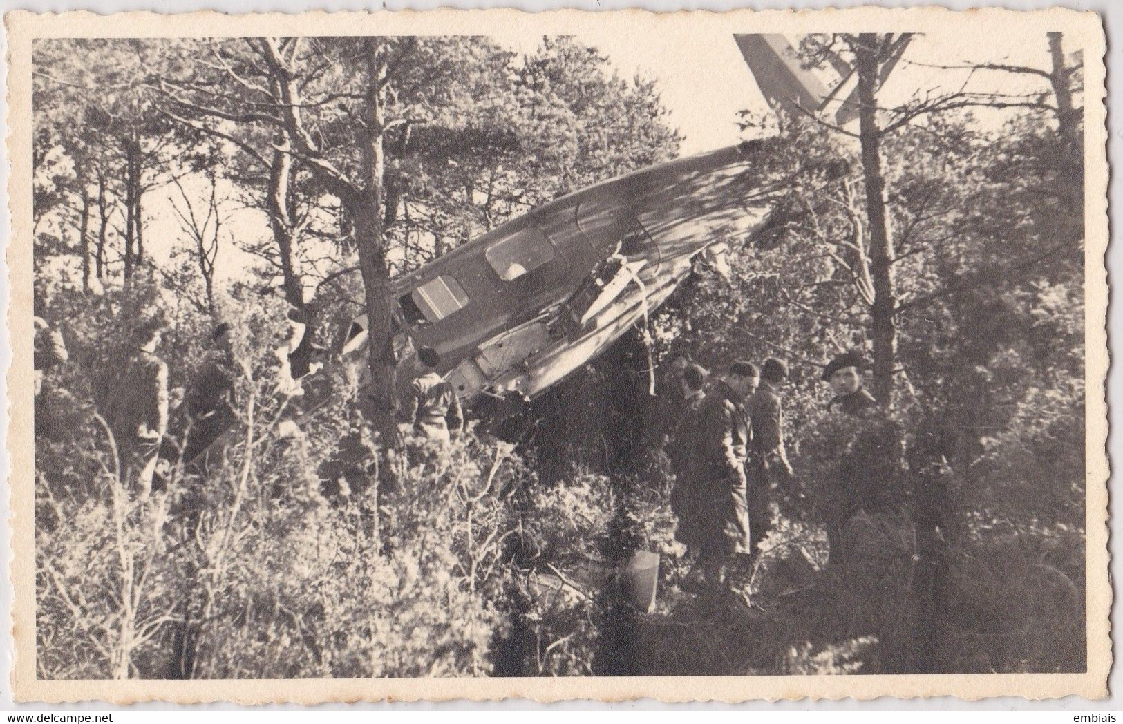 AVION CAUDRON SIMOUN RENAULT - 2 Cartes Photos Originales Crach Aérien - Ongevalen