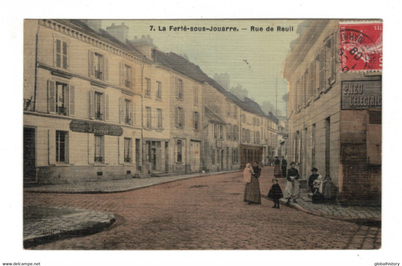 DH1022 - Dep.77 - S. Et M - LA FERTÉ OEUS JOURE - RUE DE REUIL - La Ferte Sous Jouarre