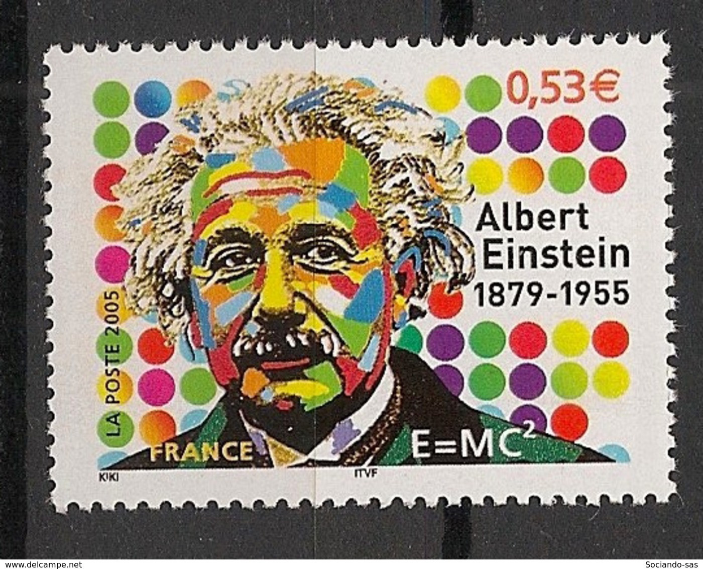 FRANCE - 2005 - N°Yv. 3779 - Albert Einstein - Neuf Luxe ** / MNH / Postfrisch - Albert Einstein