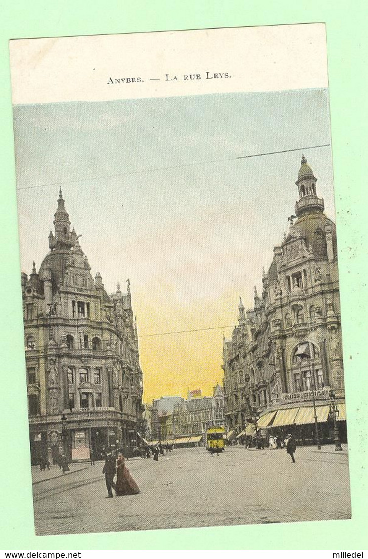 T2412 - BELGIQUE - Anvers - Antwerpen - La Rue Leys - Antwerpen