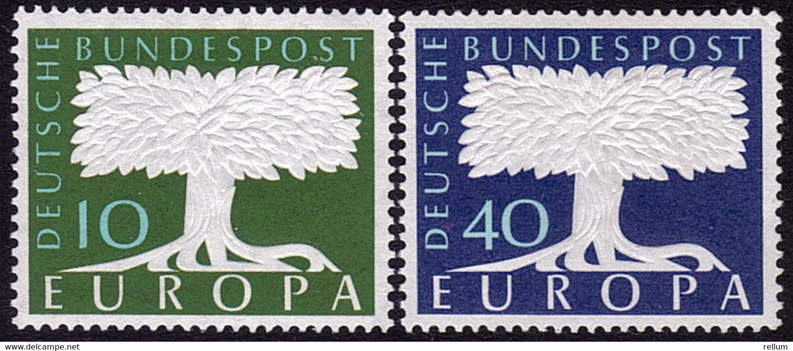 Allemagne - Europa CEPT 1957 - Yvert Nr. 140/141 - Michel Nr. 268/269 ** - 1957