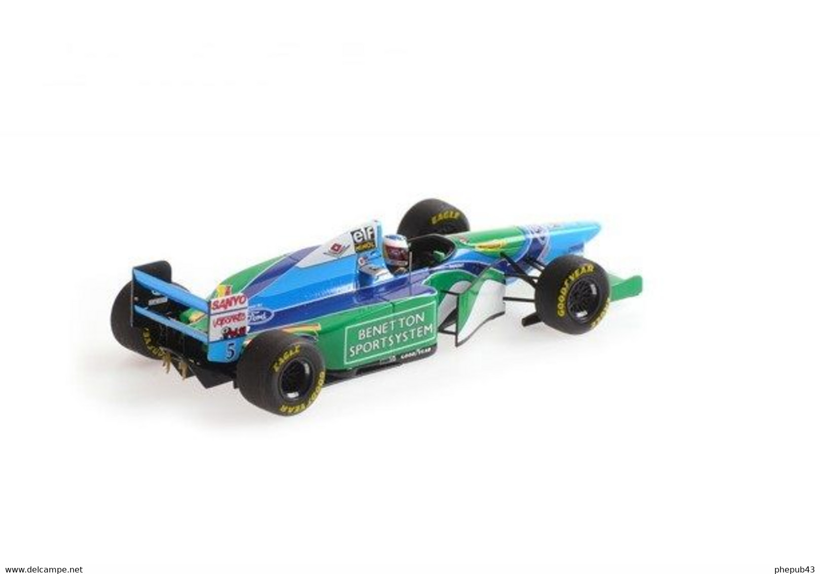 Benetton Ford B194 - Michael Schumacher - 1st Brazilian GP FI 1994 #5 - Minichamps - Minichamps