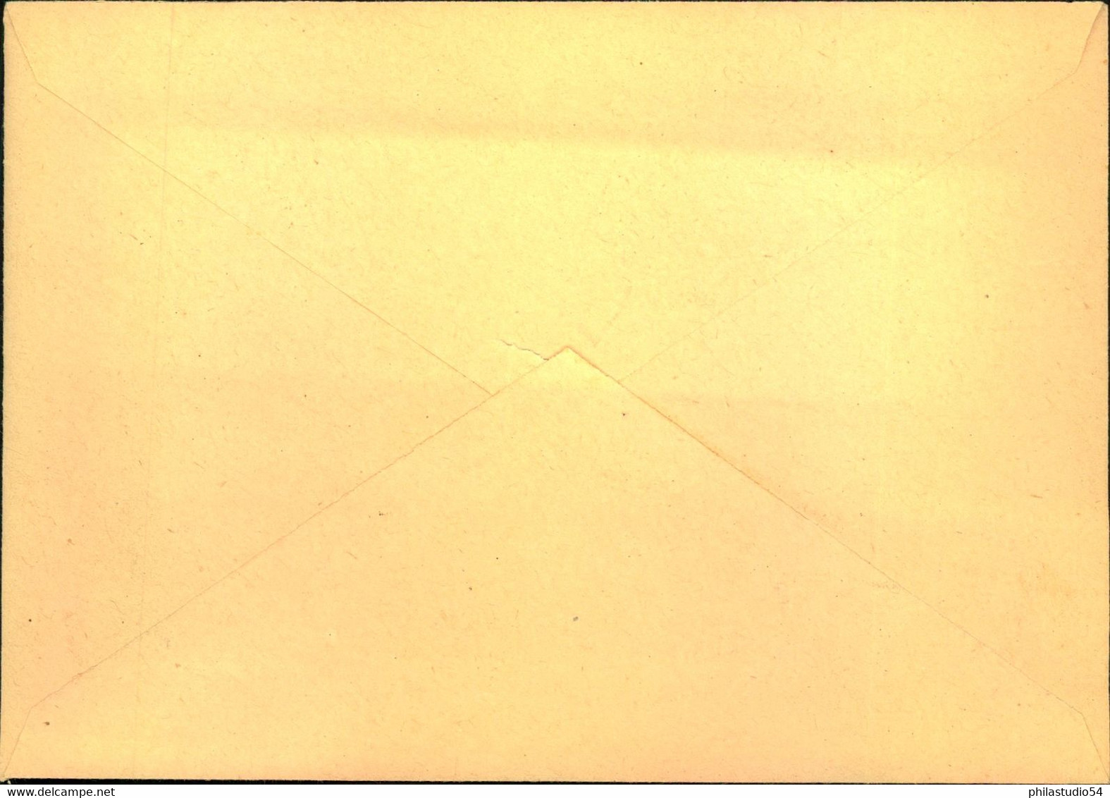 1957, "Pappchinese" Als EF Auf Fernbrief Ab LEIPZIG 8.11.57 - Briefe U. Dokumente