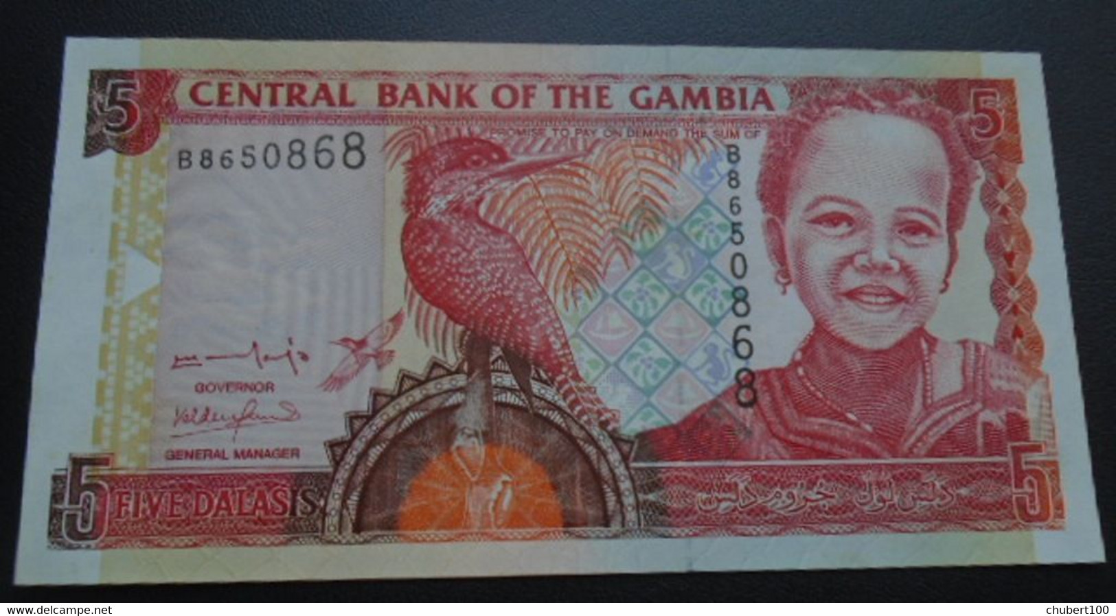 GAMBIA , P 12b + 20a, 5  Dalasis , ND 1995 2001, UNC Neuf , 3 Notes - Gambia