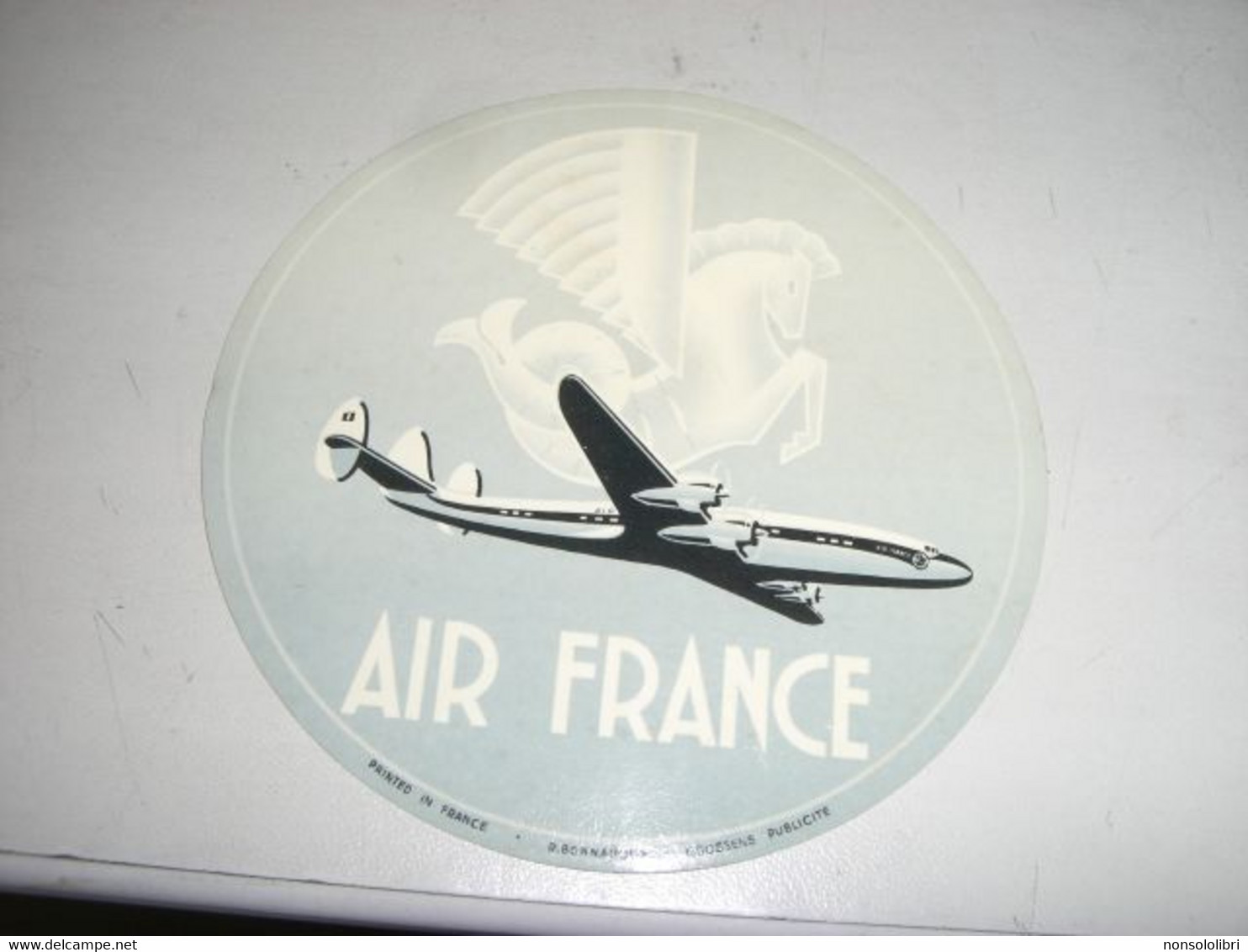 ETICHETTA  AIR FRANCE - Stickers