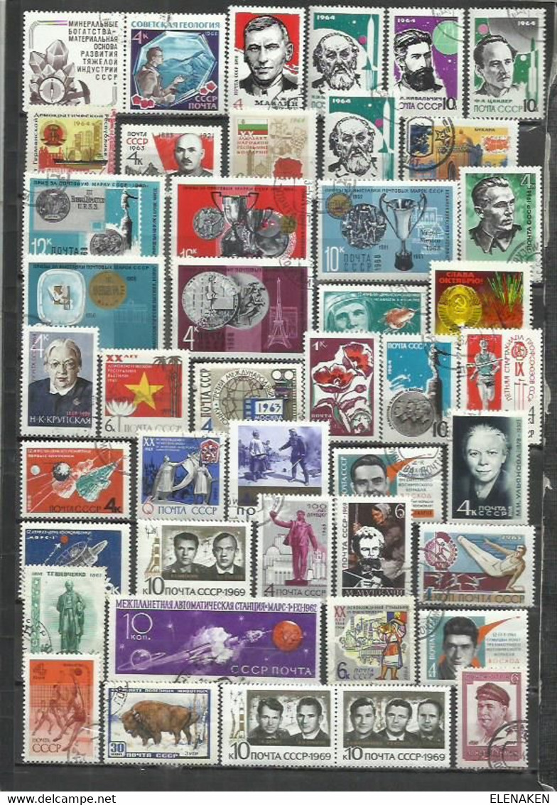 R36B-LOTE SELLOS ANTIGUOS RUSIA,CLASICOS,SIN TASAR,SIN REPETIDOS,IMAGEN REAL.URRS OLD STAMPS LOT, CLASSIC, Untaxed, - Collections