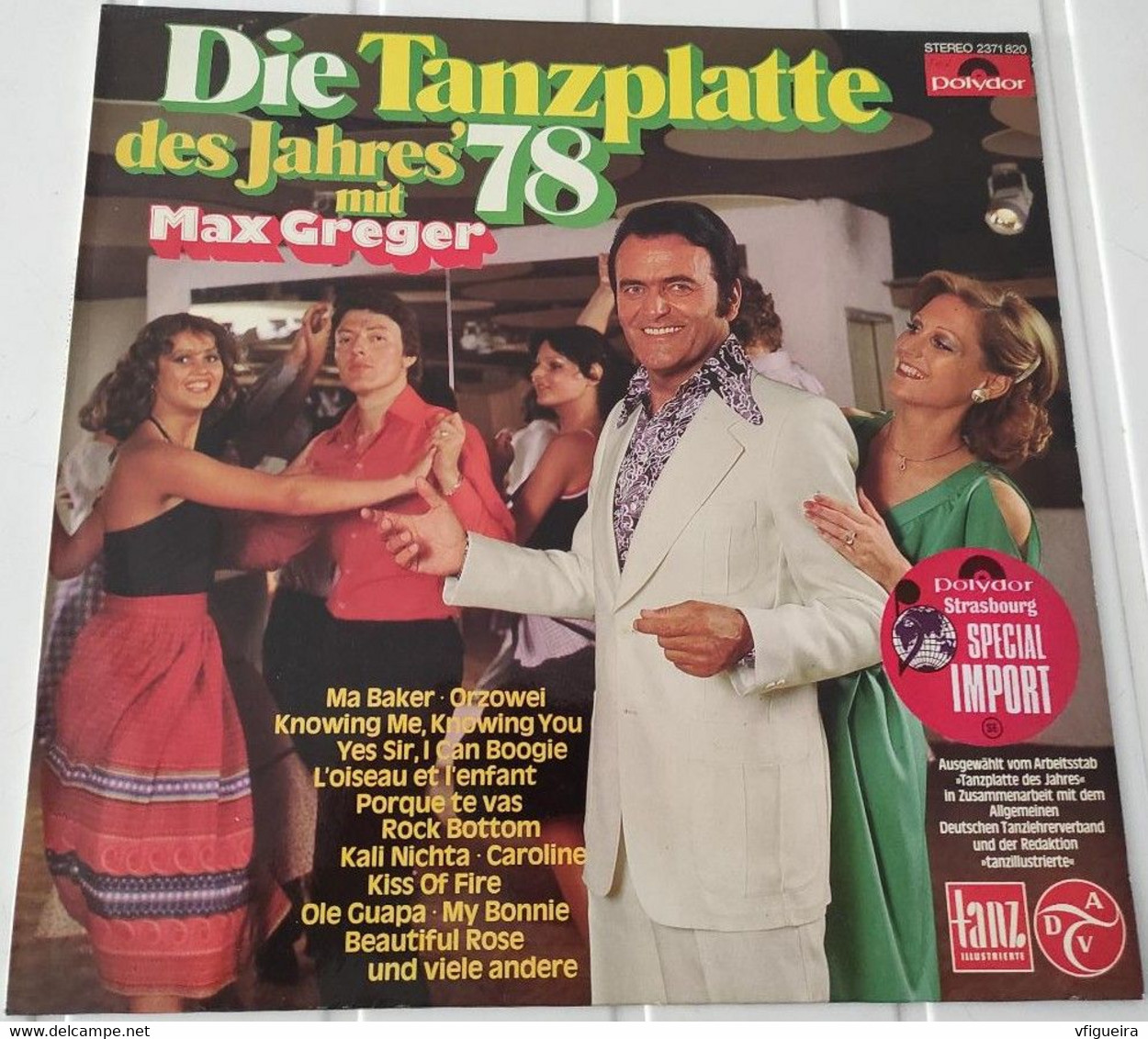 Vinyle Die Tanzplatte Des Jahres 78 Mit Max Greger - Autres - Musique Allemande