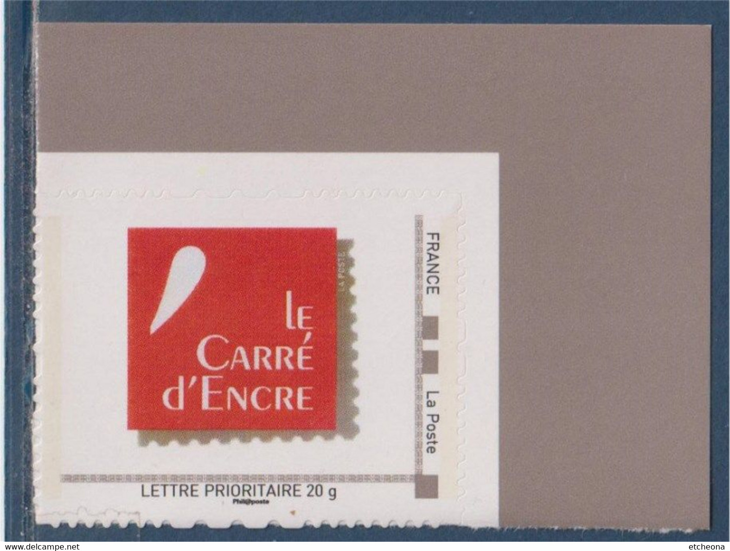 Emission Du Carré D'Encre TVP LP 20g MonTimbraMoi Issu D'un Collector X10 Le Carré D'encre A 9 Ans Coin De Feuille - Unused Stamps