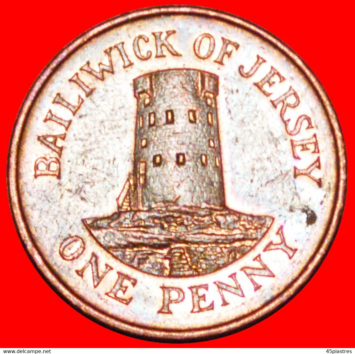 * GREAT BRITAIN (1998-2016): JERSEY ★ 1 PENNY 1998 TOWER!★LOW START ★ NO RESERVE! - Jersey