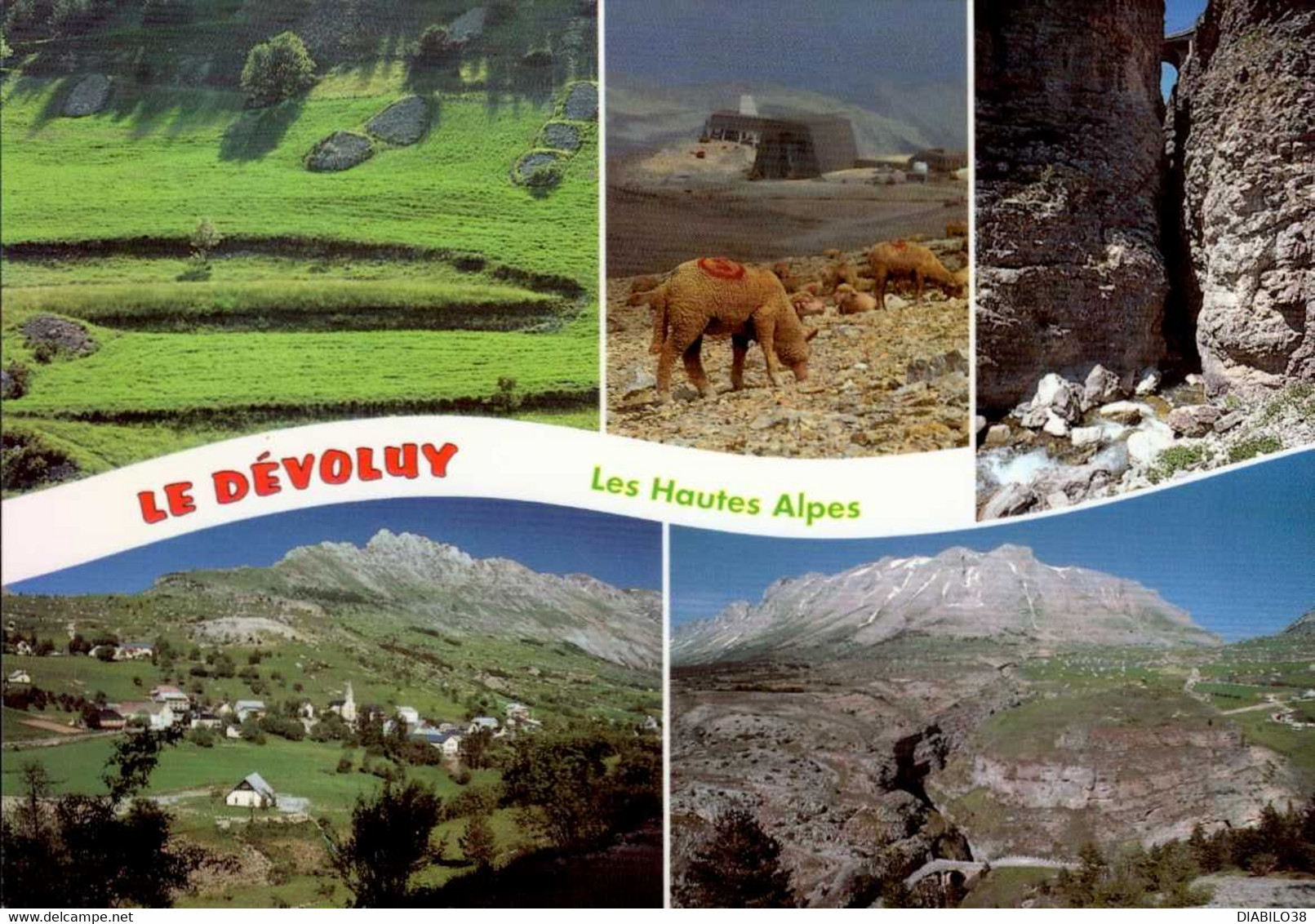 LE DEVOLUY      ( HAUTES ALPES  )   MULTI-VUES - Saint Etienne En Devoluy