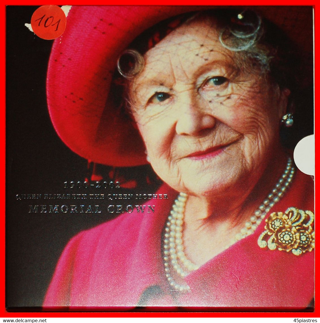 * QUEEN MOTHER (1900-2002): GREAT BRITAIN ★ 5 POUNDS 2002 BU UNCOMMON!★LOW START ★ NO RESERVE! - Maundy Sets & Commémoratives