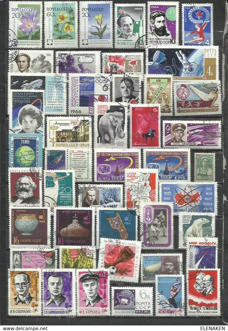 R43A-LOTE SELLOS ANTIGUOS RUSIA,CLASICOS,SIN TASAR,SIN REPETIDOS,IMAGEN REAL.URRS OLD STAMPS LOT, CLASSIC, Untaxed, - Collezioni