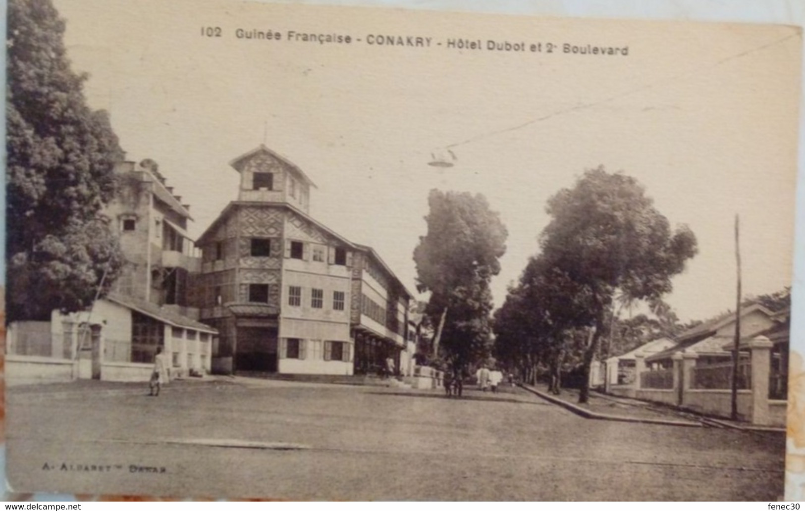 Guinée Française Conakry Hotel Dubot Et 2 Boulevard - Guinée Française