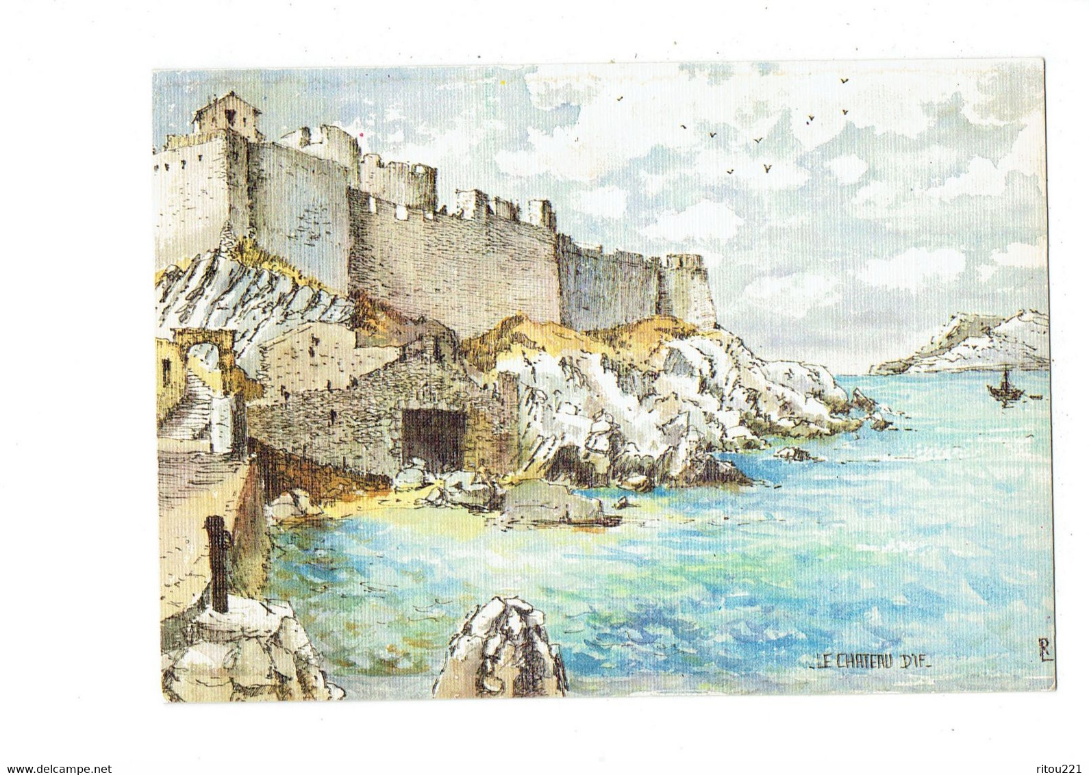 Cpm - Le Château D'If -  - Aquarelle Robert LEPINE - YVON 1513 0018 - Other & Unclassified