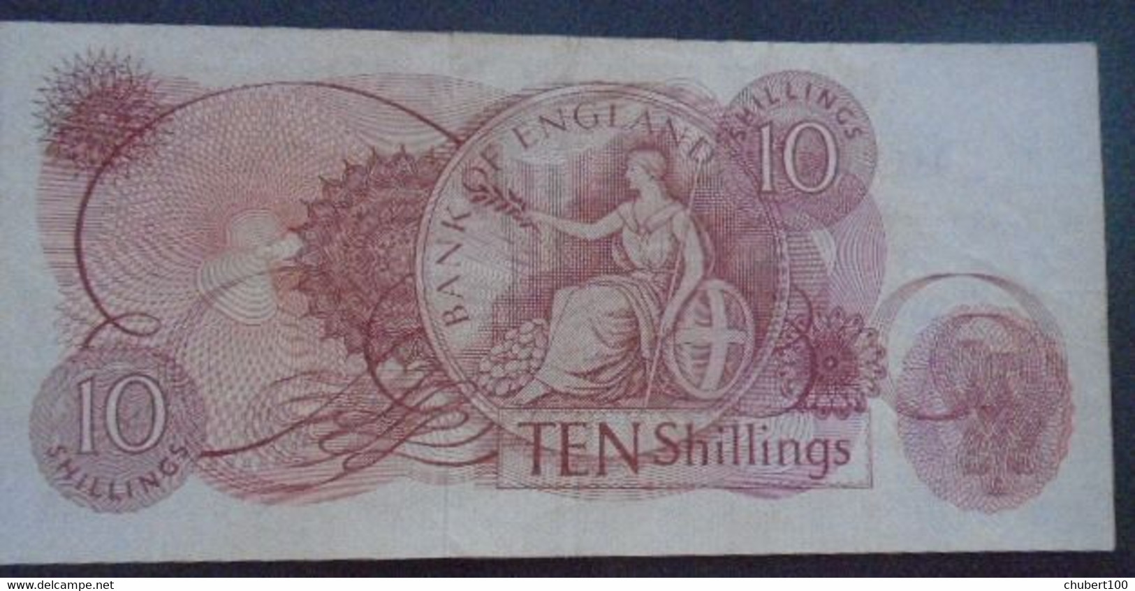 GREAT BRITAIN , P 373cr , 10 Shillings , ND 1966, Almost  UNC , Presque  Neuf, REPLACEMENT - 10 Schillings