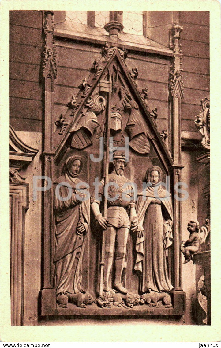 Wertheim A M - Graf Johann I Mit Seinen Beiden Frauen Im Chor Der Protest Kirche - Old Postcard - Germany - Unused - Wertheim