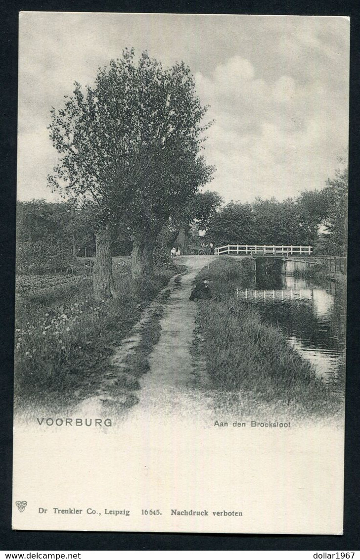 Voorburg , Aan Den  Broeksloot   - NOT  Used  + 1920 - Scans For Condition (Originalscan !!) - Voorburg