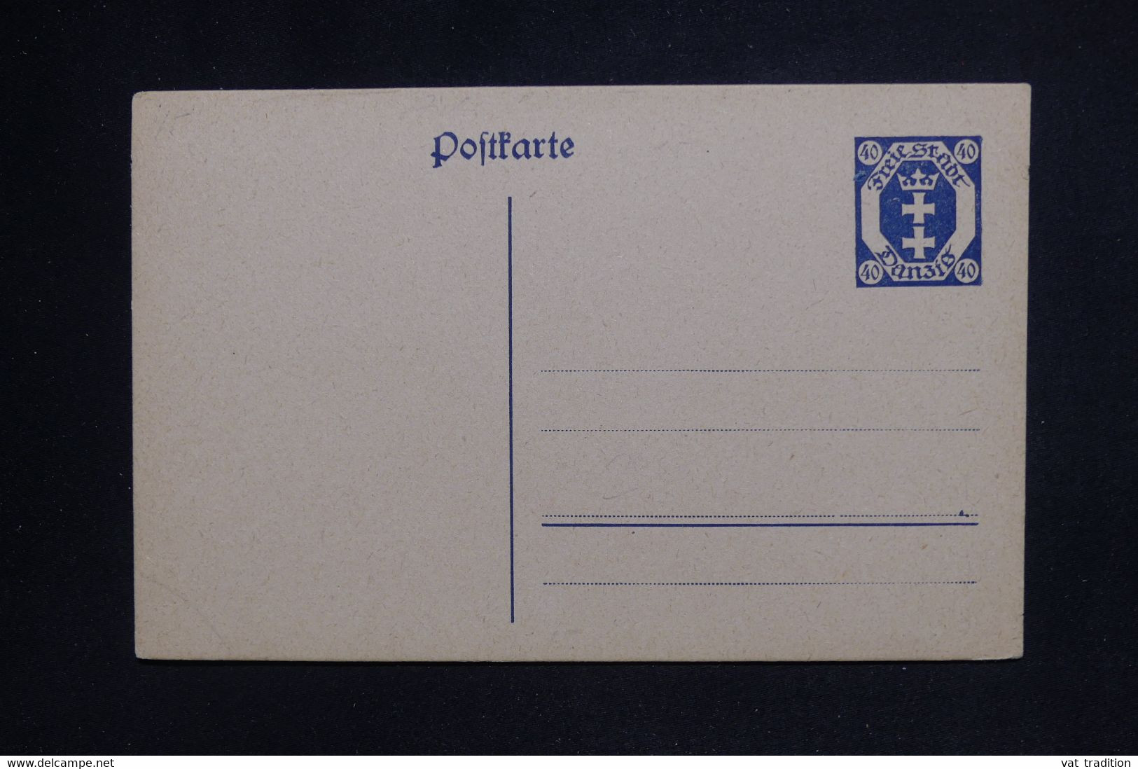 DANZIG - Entier Postal Non Circulé - L 126082 - Postwaardestukken