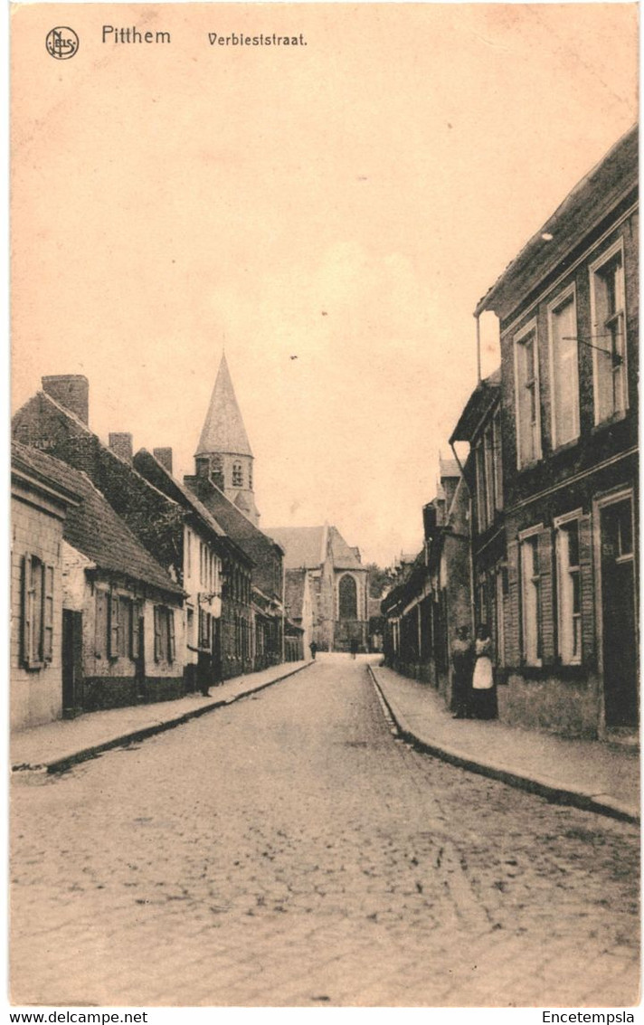 CPA -Carte Postale Belgique Pitthem Verbieststraat 1918 VM52731ok - Pittem