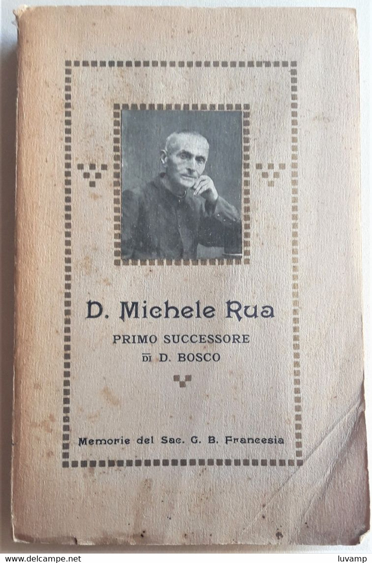 D. MICHELE RUA -SUCCESSORE DON BOSCO  (CART 77 A) - Religion