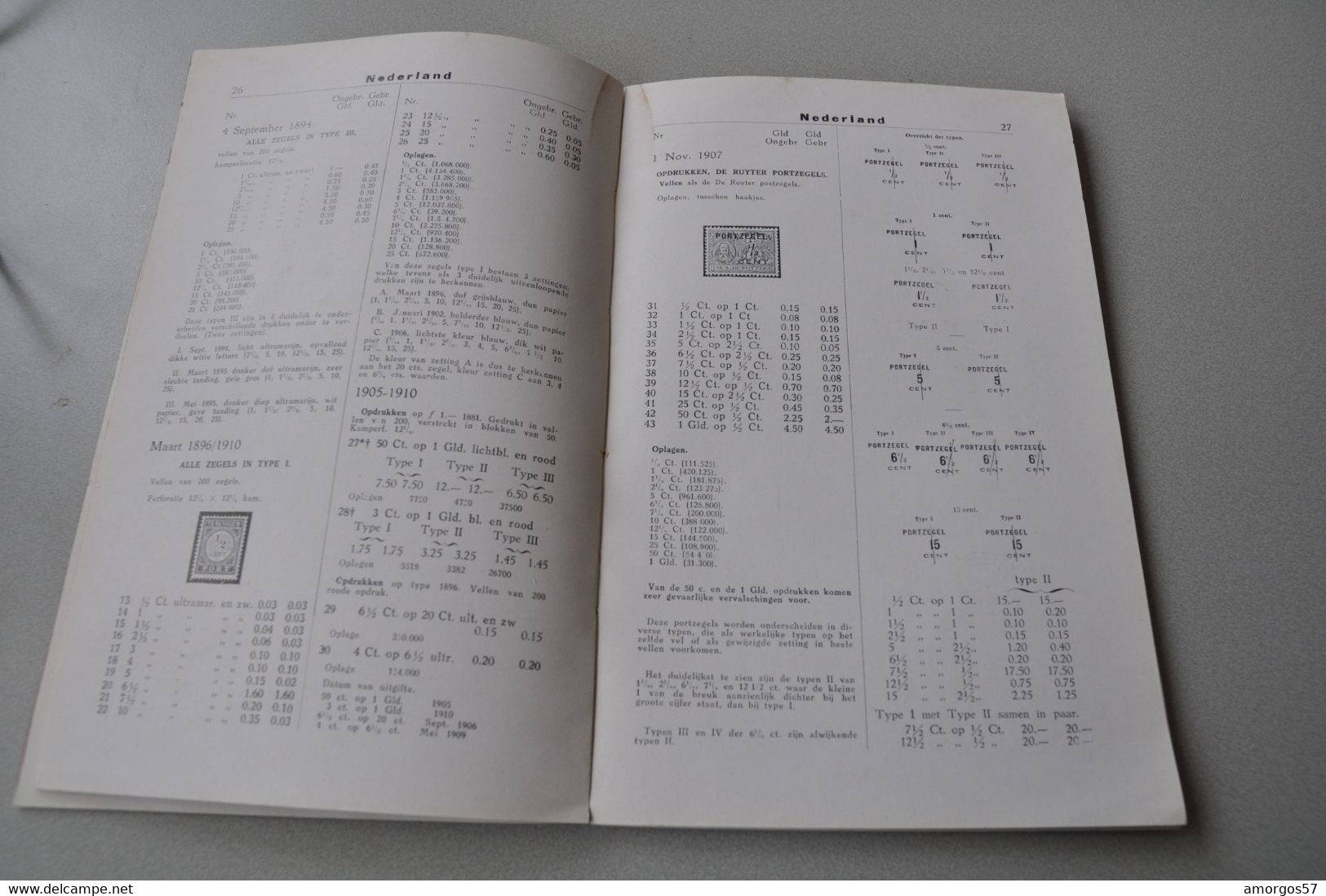 Uitgebreide Catalogus Van Nederland En Kolonien. PC Korteweg. Uitgever Mebus Postzegelhandel 1930 (eerste Druk?) 66 Pag. - Holanda