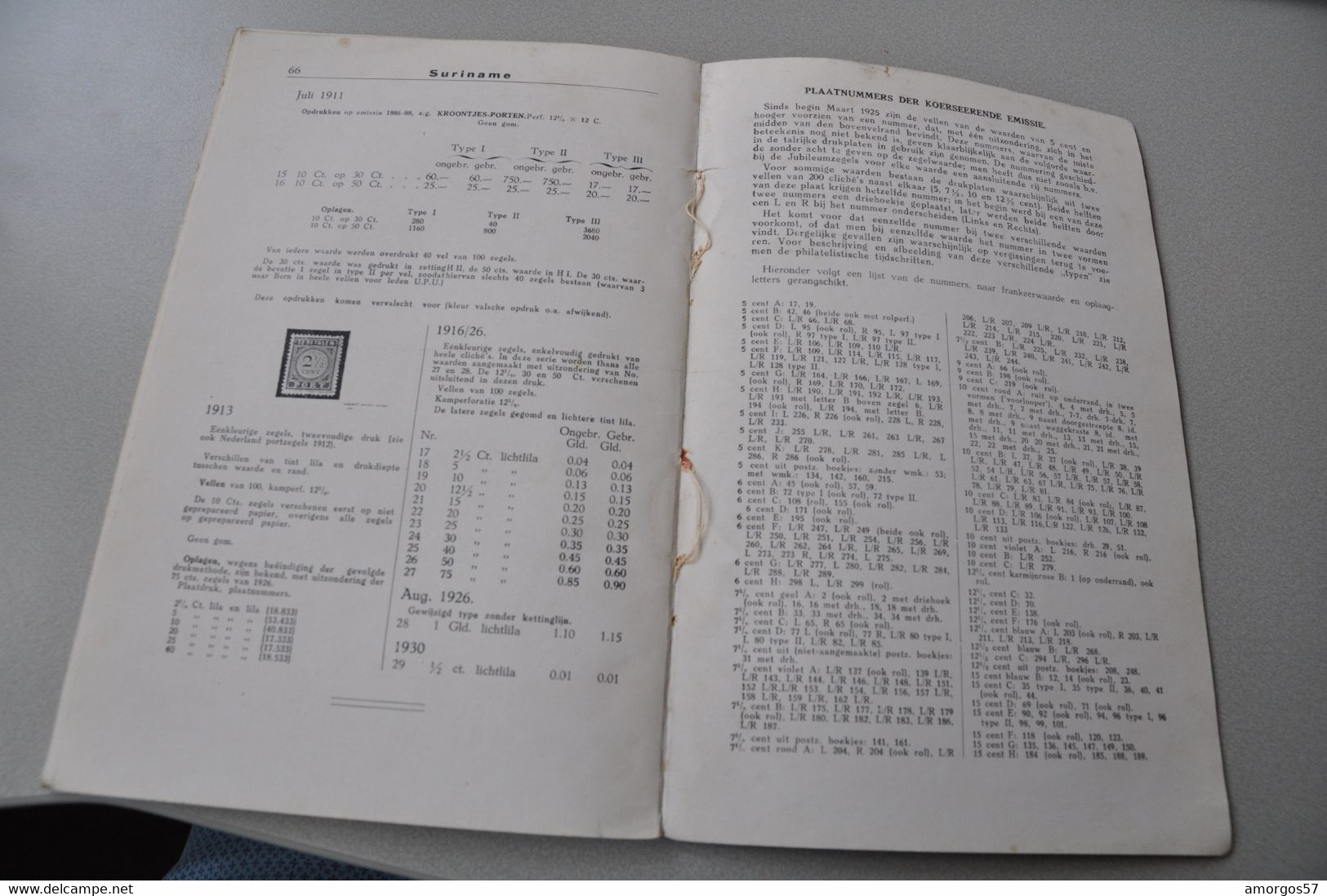 uitgebreide catalogus van Nederland en kolonien. PC Korteweg. Uitgever Mebus Postzegelhandel 1930 (eerste druk?) 66 pag.