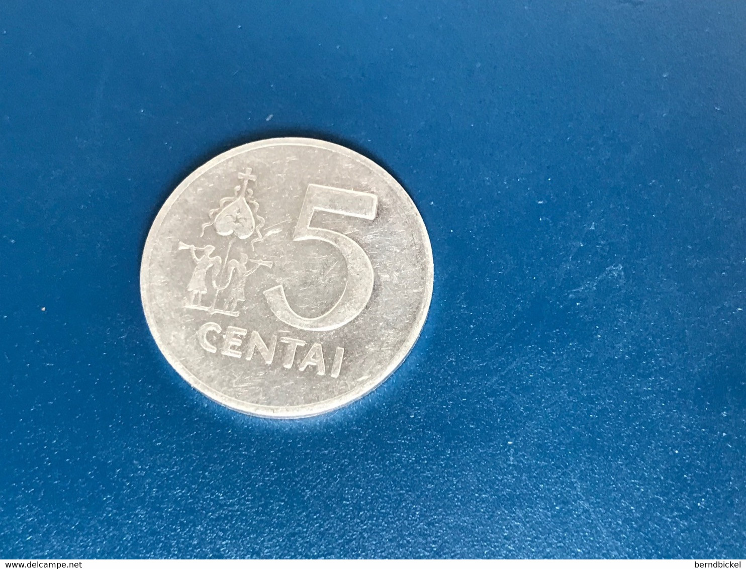 Münze Münzen Umlaufmünze Litauen 5 Centai 1991 - Litauen